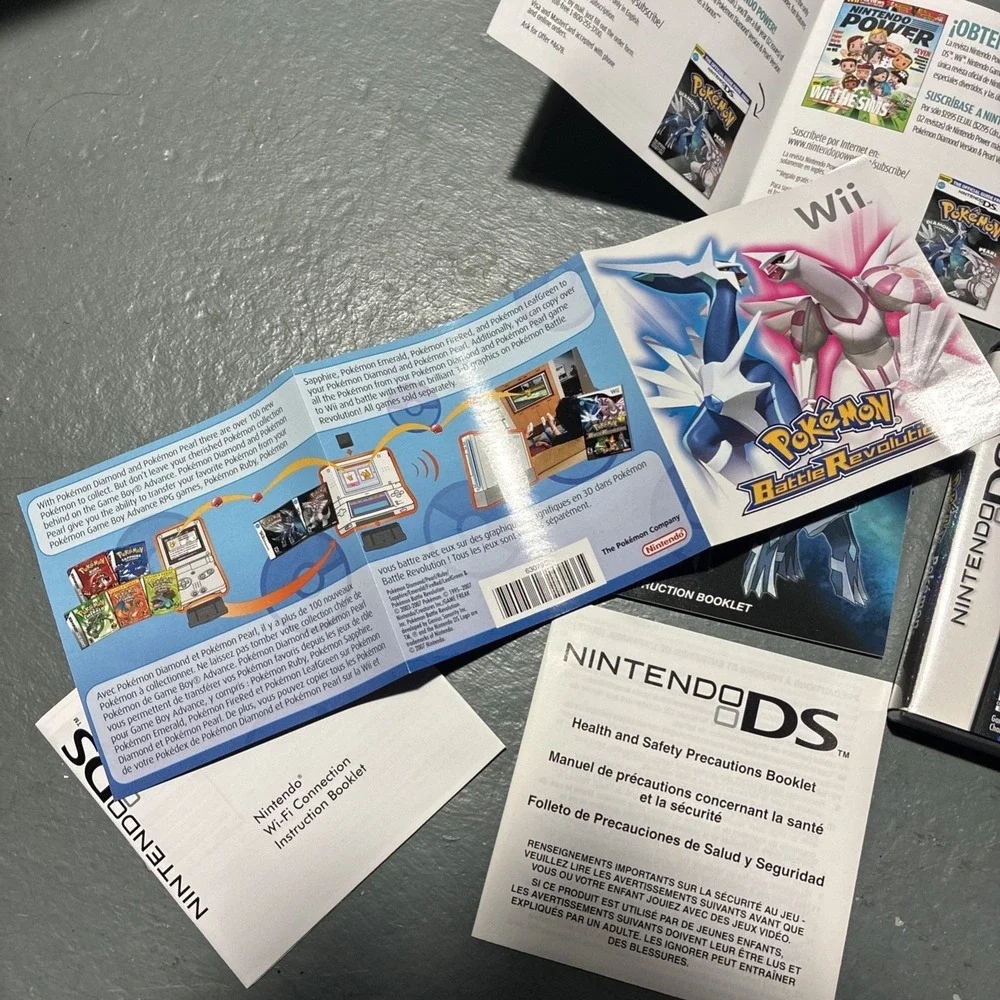 Pokémon Diamond Version (Nintendo DS) - Complete In Box (CIB) - UNTESTED ! Read!